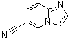 结构式 CAS# 106850-34-4, 6-氰基咪唑并[1,2-a]吡啶