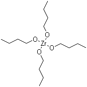 结构式 CAS# 1071-76-7, 丁醇锆