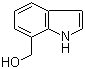 结构式 CAS# 1074-87-9, 吲哚-7-甲醇