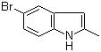 structure of CAS# 1075-34-9, 5-Bromo-2-methylindole