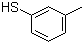 结构式 CAS# 108-40-7, 3-甲基苯硫酚; 3-巯基甲苯; 间硫甲酚