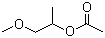 结构式 CAS# 108-65-6, 丙二醇甲醚醋酸酯