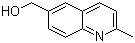 structure of CAS# 108166-02-5, (2-Methyl-6-quinolinyl)methanol