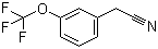 结构式 CAS# 108307-56-8, 3-(三氟甲氧基)苯乙腈