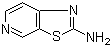 结构式 CAS# 108310-79-8, 噻唑并[5,4-c]吡啶-2-胺