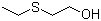 structure of CAS# 110-77-0, 2-Ethylsulfanylethanol;2-Hydroxyethyl ethyl sulphide