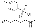 结构式 CAS# 1108656-90-1, N-甲基-5-己烯-1-胺 4-甲基苯磺酸盐