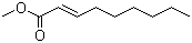 structure of CAS# 111-79-5, Methyl 2-nonenoate;Methyl trans-2-nonenoate; Methyl non-2-enoate