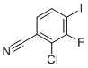 结构式 CAS# 1114547-55-5, 2-氯-3-氟-4-碘苯甲腈