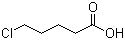 structure of CAS# 1119-46-6, 5-Chlorovaleric acid