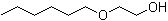 structure of CAS# 112-25-4, Glycol monohexyl ether;Hexyl cellosolve; n-Hexyl Cellosolve