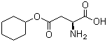 结构式 CAS# 112259-66-2, L-天冬氨酸-4-环己酯
