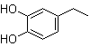结构式 CAS# 1124-39-6, 4-乙基-1,2-苯二酚