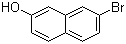 结构式 CAS# 116230-30-9, 2-溴-7-羟基萘