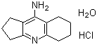 结构式 CAS# 118499-70-0, 盐酸伊匹达克林; 2,3,5,6,7,8-六氢-1H-环戊并[b]喹啉-9-胺盐酸盐一水合物