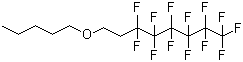 structure of CAS# 1193009-93-6, 1,1,1,2,2,3,3,4,4,5,5,6,6-Tridecafluoro-8-(pentyloxy)octane