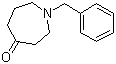 结构式 CAS# 1208-75-9, 1-苄基六氢氮杂卓-4-酮