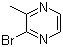结构式 CAS# 120984-76-1, 2-溴-3-甲基吡嗪