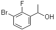 结构式 CAS# 1221715-80-5, 3-溴-2-氟-alpha-甲基苯甲醇