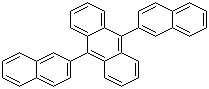 结构式 CAS# 122648-99-1, 9,10-二(2-萘基)蒽