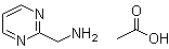structure of CAS# 1246834-64-9, 2-Pyrimidinemethanamine acetate