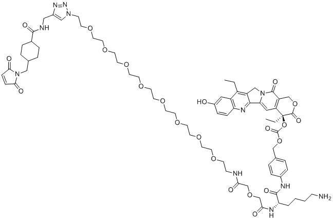 结构式 CAS# 1279680-68-0, CL2A-SN-38