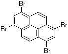 structure of CAS# 128-63-2, 1,3,6,8-Tetrabromopyrene