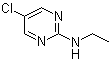 结构式 CAS# 1289388-01-7, 5-氯-N-乙基-2-嘧啶胺