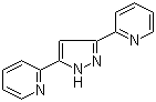 结构式 CAS# 129485-83-2, 3,5-二(2-吡啶基)吡唑