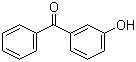 structure of CAS# 13020-57-0, 3-Hydroxybenzophenone