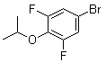 结构式 CAS# 1309933-98-9, 5-溴-1,3-二氟-2-(异丙氧基)苯