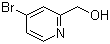结构式 CAS# 131747-45-0, 2-羟甲基-4-溴吡啶