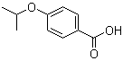 结构式 CAS# 13205-46-4, 4-异丙氧基苯甲酸