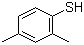 结构式 CAS# 13616-82-5, 2,4-二甲基苯硫酚