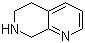结构式 CAS# 13623-85-3, 5,6,7,8-四氢-[1,7]萘啶