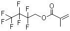 结构式 CAS# 13695-31-3, 2,2,3,3,4,4,4-七氟丁基异丁烯酸酯