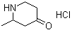 结构式 CAS# 13729-77-6, 2-甲基-4-哌啶酮盐酸盐
