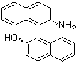 结构式 CAS# 137848-28-3, (R)-(+)-2-氨基-2'-羟基-1,1'-联萘