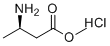 结构式 CAS# 139243-54-2, (R)-甲基3-氨基丁酸酯盐酸盐