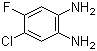 结构式 CAS# 139512-70-2, 4-氯-5-氟苯-1,2-二胺