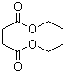 structure of CAS# 141-05-9, Diethyl maleate;Maleic acid diethyl ester