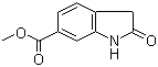 structure of CAS# 14192-26-8, Methyl 2-oxoindole-6-carboxylate;6-Methoxycarbonyl-2-oxindole; Oxindole-6-carboxylic acid methyl ester