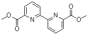 结构式 CAS# 142593-07-5, 2,2'-联吡啶-6,6'-二羧酸二甲酯