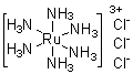 structure of CAS# 14282-91-8, Hexaamminetrichlororuthenium;NSC 172783; RuHex chloride