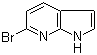 structure of CAS# 143468-13-7, 6-Bromo-7-azaindole;6-Bromo-1H-pyrrolo[2,3-b]pyridine