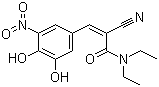 结构式 CAS# 145195-63-7, 顺式-安托卡朋; 顺式-恩他卡朋; (2Z)-2-氰基-3-(3,4-二羟基-5-硝基苯基)-N,N-二乙基-2-丙烯酰胺
