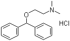 结构式 CAS# 147-24-0, 盐酸苯海拉明; 二甲氨基乙醇二苯甲醚盐酸盐