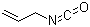 structure of CAS# 1476-23-9, Allyl isocyanate;3-Isocyanatoprop-1-ene