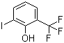 structure of CAS# 149209-48-3, 2-Iodo-6-(trifluoromethyl)phenol;6-Iodo-2-trifluoromethylphenol