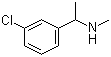 结构式 CAS# 149529-99-7, 3-氯-N,alpha-二甲基苄胺